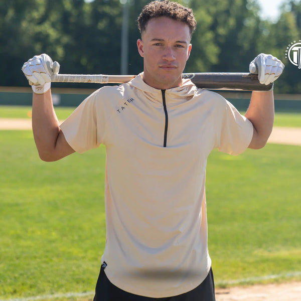 Short sleeve baseball hoodie hotsell