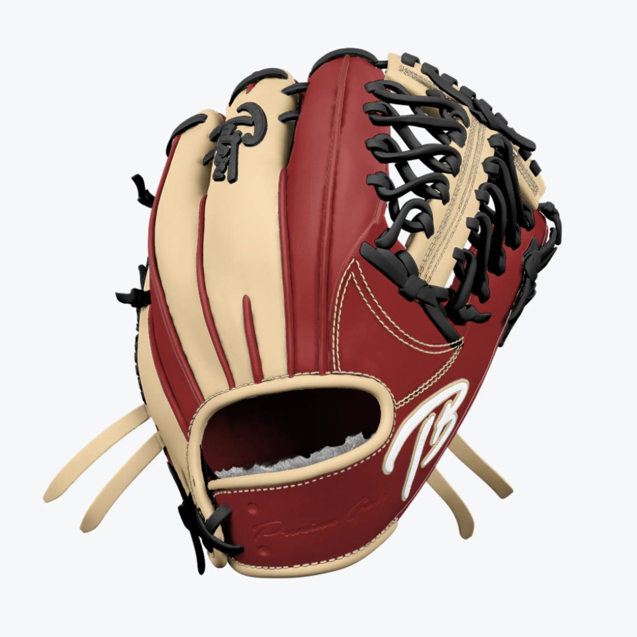 Modified trapeze web baseball glove clearance