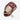 Side view of the Tater V-Web infield glove showing the maroon V-Web, blonde palm and TB logo on the wrist strap
