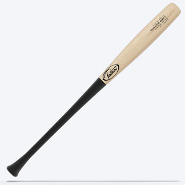 Tater SB34 Torpedo wood softball bat in black and natural finish, featuring a flared knob, balanced swing weight, and sweet spot-focused barrel design.