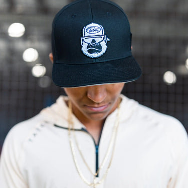 KONG | Gorra de béisbol negra con cierre trasero