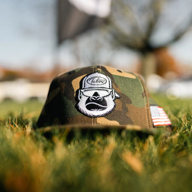 KONG | Gorra Snapback Camuflada