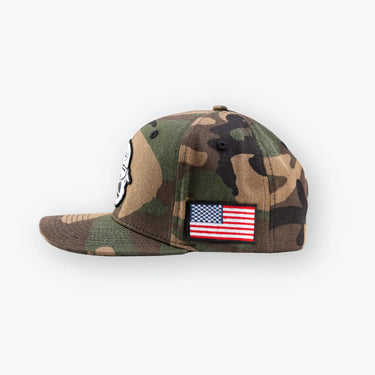 KONG | Gorra Snapback Camuflada
