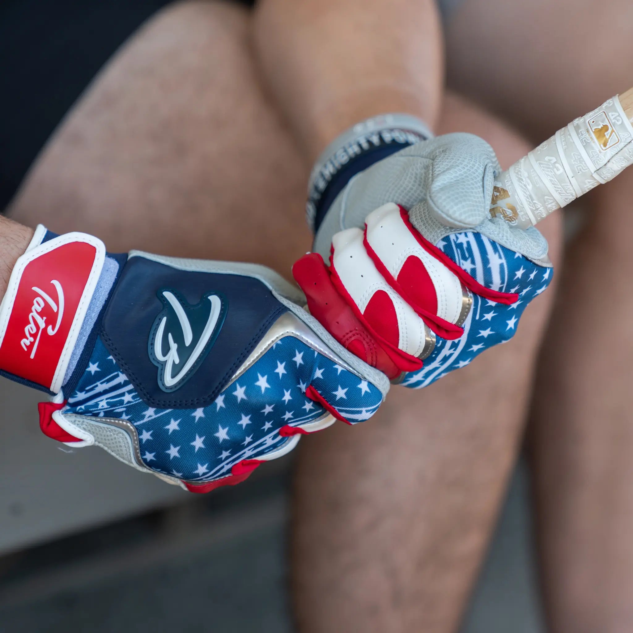 American flag batting gloves youth shop