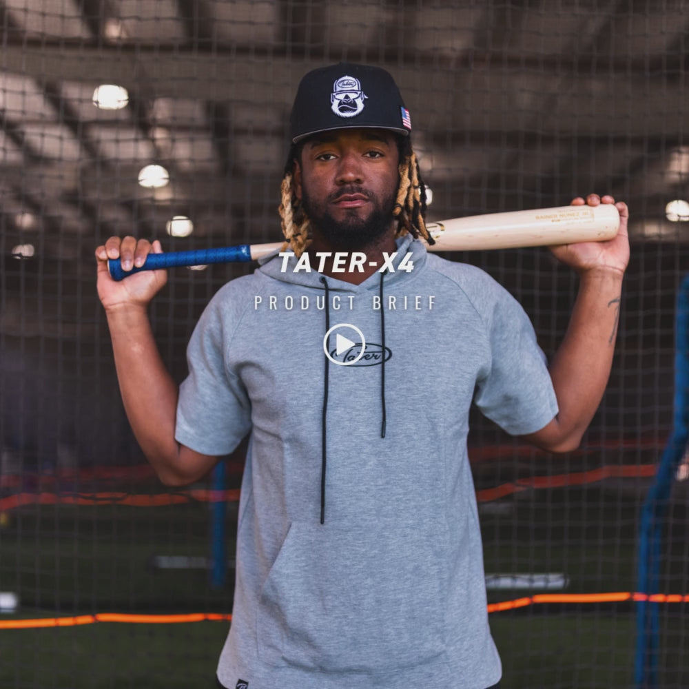 Tater-X4 PRO | Balanced Maple Wood Bat | Tater Baseball