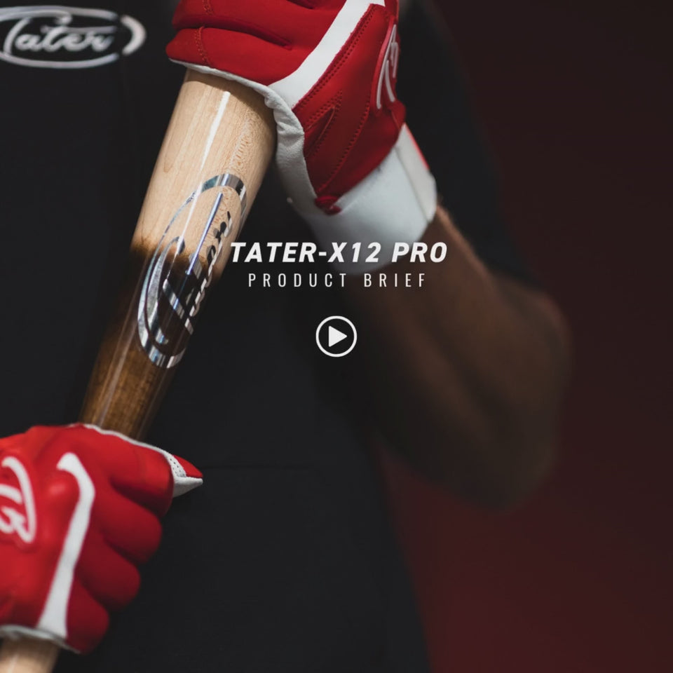 The Original Pine Tar Maple Wood Bat | Tater Baseball
