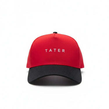 FUNDAMENTOS | Gorra de béisbol con cierre a presión negra y roja