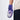 Three-quarter view of the Bubblegum Purple KONG sliding mitt on a player