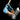 Light blue batting gloves gripping a wood bat, paired with a white elbow guard for baseball training.